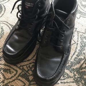 Ralph Lauren black shoes/boots
